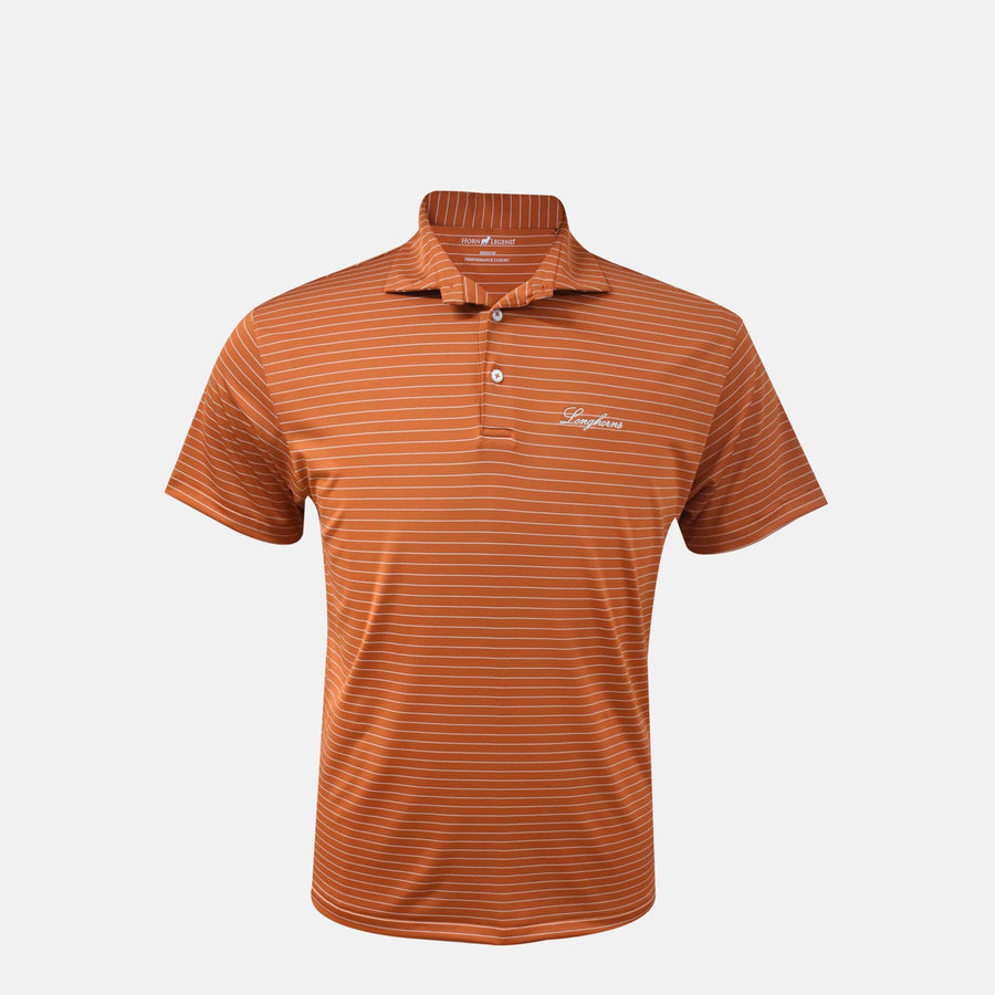 HORN LEGEND GAMEDAY - UNIVERSITY OF TEXAS - AUSTIN - POLOS LONGHORNS STRIPE POLO