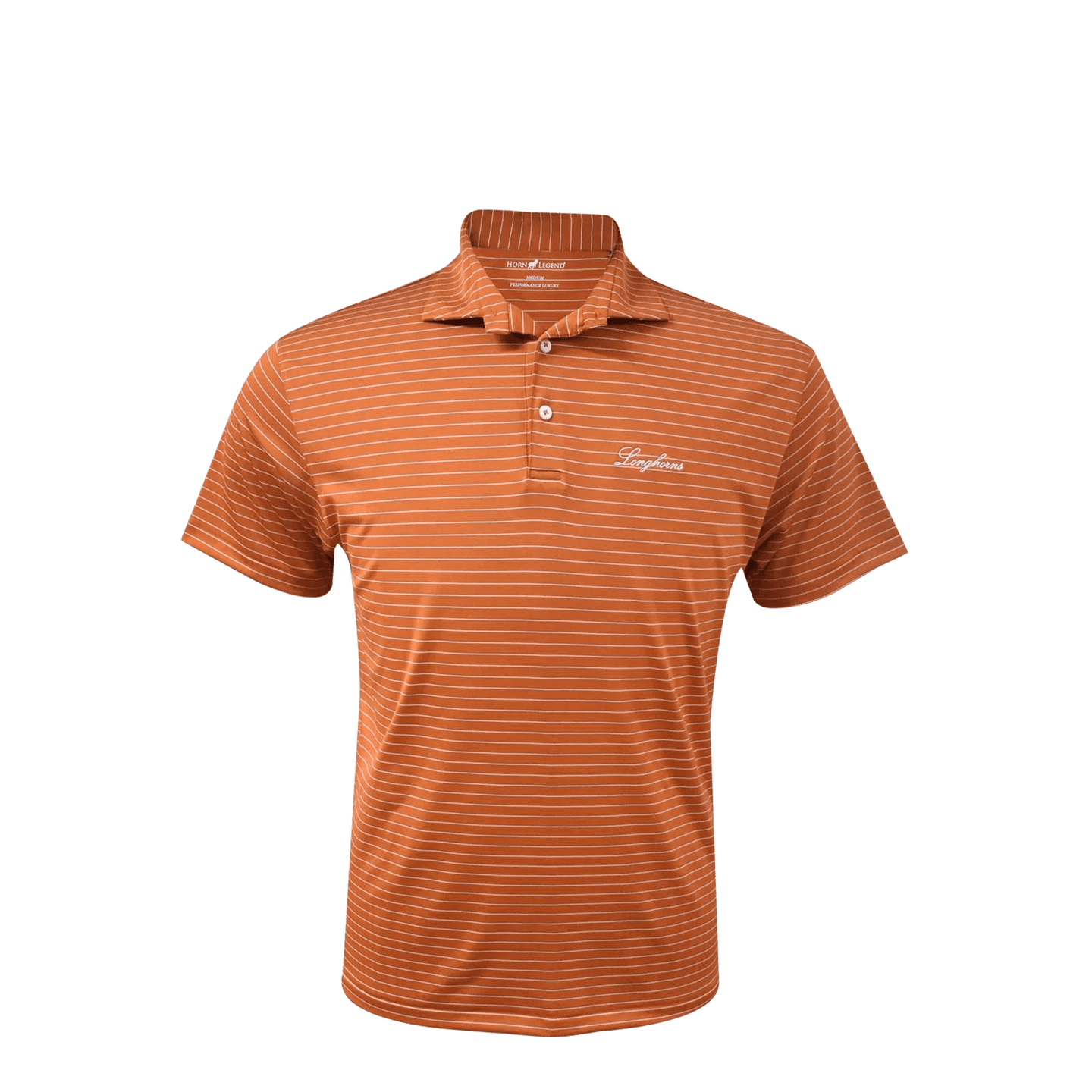 HORN LEGEND GAMEDAY - UNIVERSITY OF TEXAS - AUSTIN - POLOS LONGHORNS STRIPE POLO