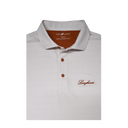 HORN LEGEND POLOS WHITE/BURNT ORANGE / S LONGHORNS DOT POLO