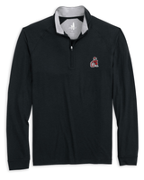 JOHNNIE-O GAMEDAY - UNIVERSITY OF GEORGIA - 14 ZIPS BLACK / M VINTAGE DAWG FREEBORNE