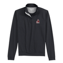 JOHNNIE-O GAMEDAY - UNIVERSITY OF GEORGIA - 14 ZIPS BLACK SEAL / S VINTAGE DAWG JAMIE 1/4 ZIP