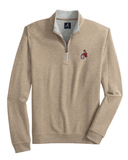 JOHNNIE-O GAMEDAY - UNIVERSITY OF GEORGIA - 14 ZIPS CEDAR / S VINTAGE DAWG SULLY 1/4 ZIP