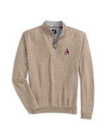 JOHNNIE-O GAMEDAY - UNIVERSITY OF GEORGIA - 14 ZIPS Cedar / XXL VINTAGE DAWGS SULLY 1/4 ZIP