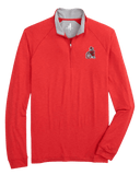 JOHNNIE-O GAMEDAY - UNIVERSITY OF GEORGIA - 14 ZIPS RED1 / S VINTAGE DAWG FREEBORNE