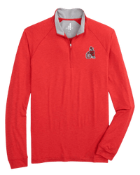 JOHNNIE-O GAMEDAY - UNIVERSITY OF GEORGIA - 14 ZIPS RED1 / S VINTAGE DAWG FREEBORNE