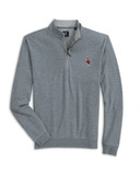 JOHNNIE-O GAMEDAY - UNIVERSITY OF GEORGIA - 14 ZIPS Thunder / M VINTAGE DAWGS SULLY 1/4 ZIP