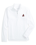 JOHNNIE-O GAMEDAY - UNIVERSITY OF GEORGIA - 14 ZIPS WHITE / S VINTAGE DAWGS BAIRD 1/4 ZIP