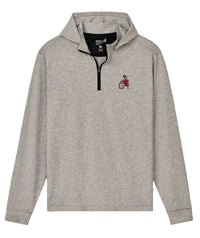 JOHNNIE-O GAMEDAY - UNIVERSITY OF GEORGIA - HOODIES CHARCOAL / S VINTAGE DAWG HYBRID HOODIE