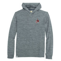 JOHNNIE-O GAMEDAY - UNIVERSITY OF GEORGIA - HOODIES HEATHER BLACK / S VINTAGE DAWGS TALON