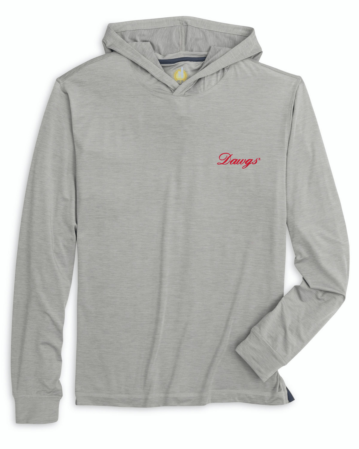 JOHNNIE-O GAMEDAY - UNIVERSITY OF GEORGIA - HOODIES LIGHT GREY / M DAWGS TALON