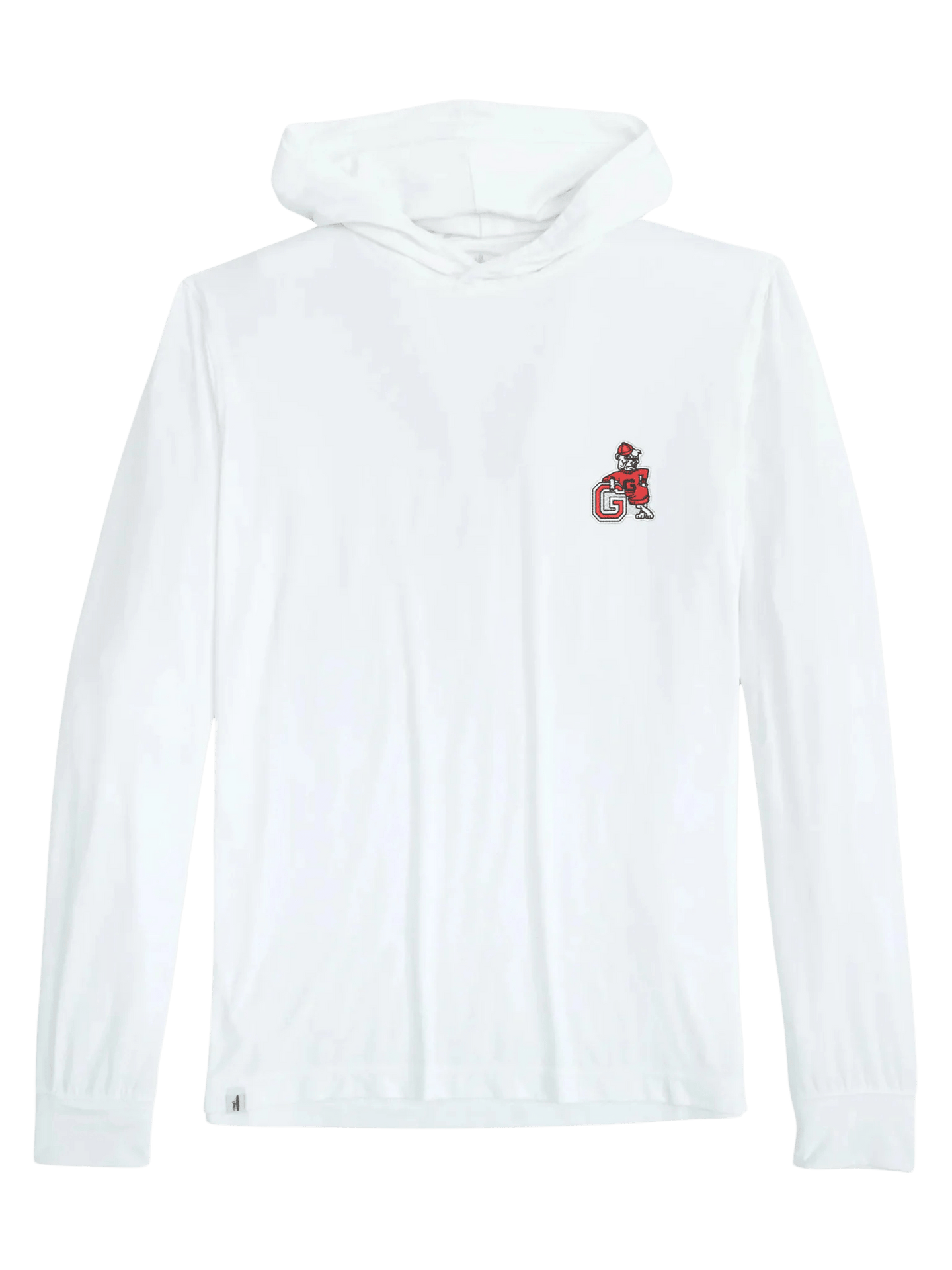 JOHNNIE-O GAMEDAY - UNIVERSITY OF GEORGIA - HOODIES WHITE / S VINTAGE DAWGS TALON