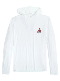 JOHNNIE-O GAMEDAY - UNIVERSITY OF GEORGIA - HOODIES WHITE / S VINTAGE DAWGS TALON