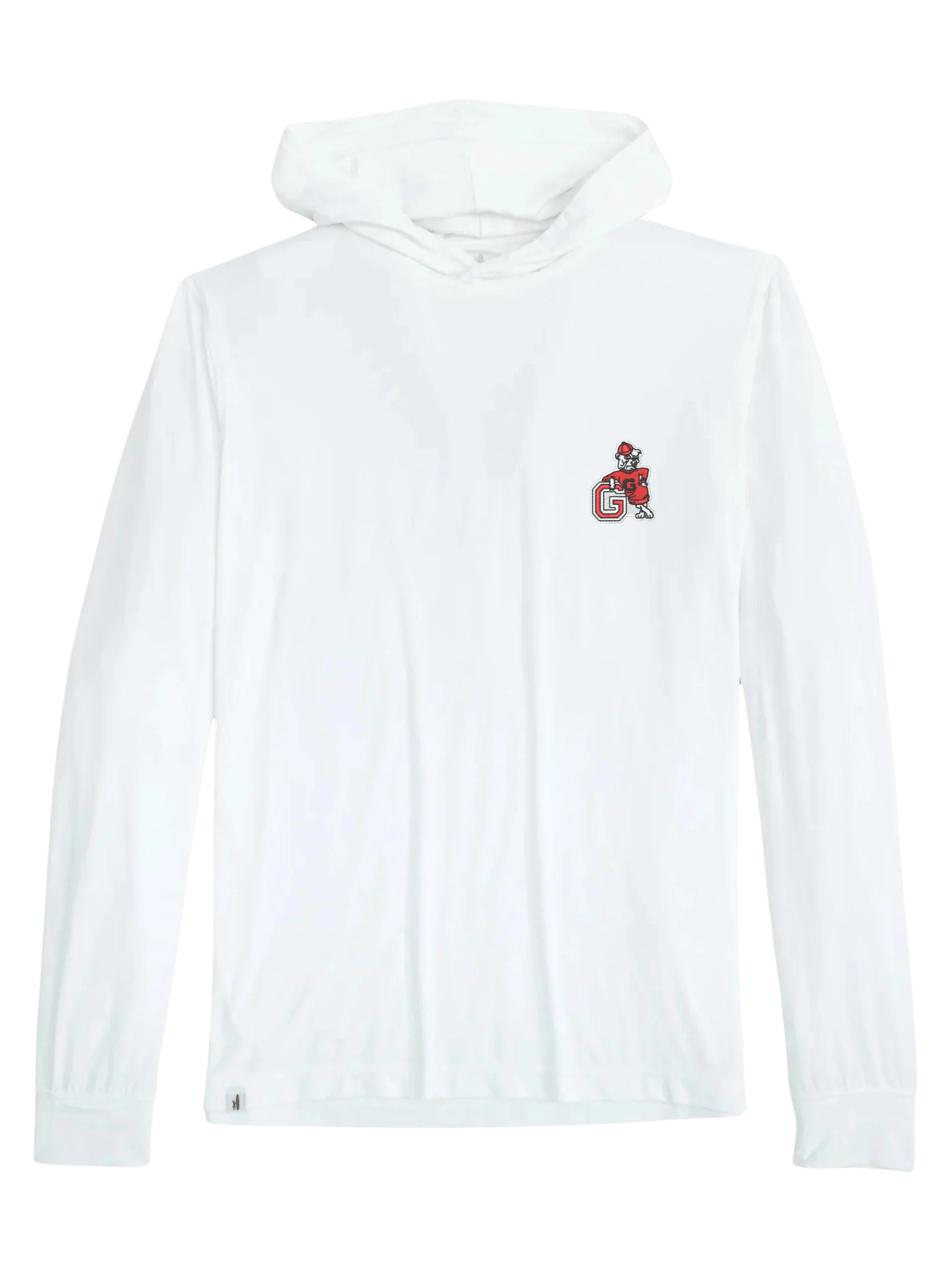 JOHNNIE-O GAMEDAY - UNIVERSITY OF GEORGIA - HOODIES WHITE / S VINTAGE DAWGS TALON
