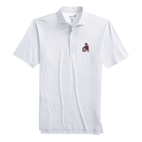 JOHNNIE-O GAMEDAY - UNIVERSITY OF GEORGIA - POLOS BLACK / M VINTAGE DAWGS SLADE