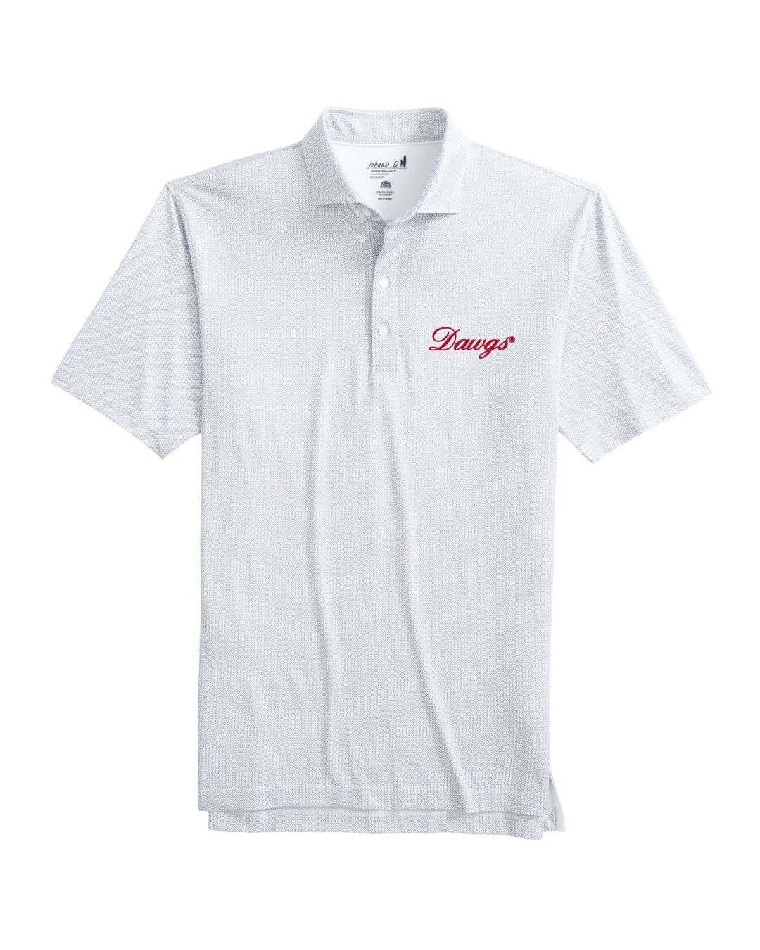 JOHNNIE-O GAMEDAY - UNIVERSITY OF GEORGIA - POLOS BLACK / S DAWGS SLADE