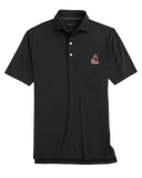 JOHNNIE-O GAMEDAY - UNIVERSITY OF GEORGIA - POLOS BLACK / S VINTAGE DAWG BIRDIE