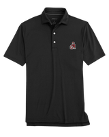 JOHNNIE-O GAMEDAY - UNIVERSITY OF GEORGIA - POLOS BLACK / S VINTAGE DAWG BIRDIE