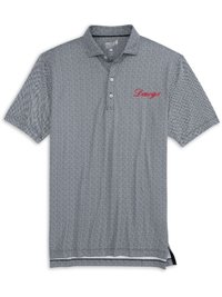 JOHNNIE-O GAMEDAY - UNIVERSITY OF GEORGIA - POLOS BLACK / XXL DAWGS HINSON