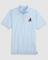 JOHNNIE-O GAMEDAY - UNIVERSITY OF GEORGIA - POLOS GULF BLUE / L VINTAGE DAWGS HINSON