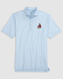 JOHNNIE-O GAMEDAY - UNIVERSITY OF GEORGIA - POLOS Gulf Blue / M VINTAGE DAWGS HINSON