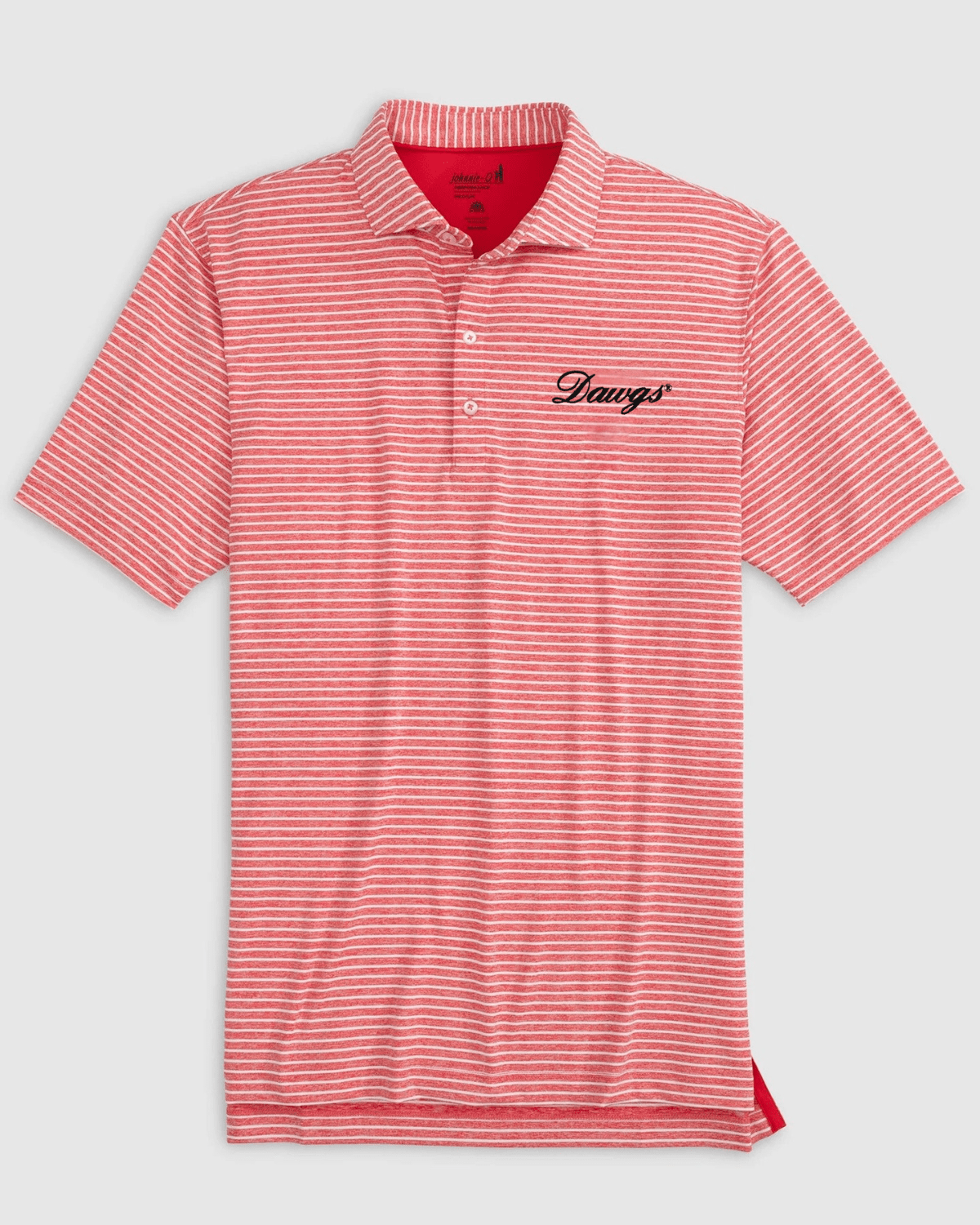 JOHNNIE-O GAMEDAY - UNIVERSITY OF GEORGIA - POLOS RED / S DAWGS CLIPPER