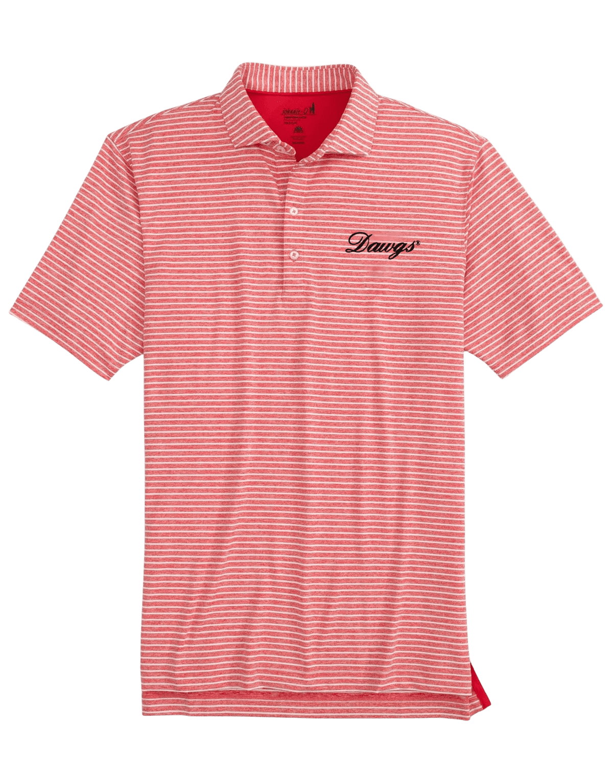 JOHNNIE-O GAMEDAY - UNIVERSITY OF GEORGIA - POLOS RED / S DAWGS CLIPPER