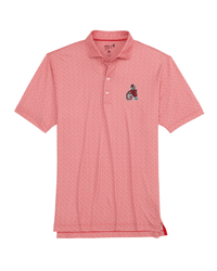 JOHNNIE-O GAMEDAY - UNIVERSITY OF GEORGIA - POLOS RED / S VINTAGE DAWGS HINSON