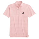 JOHNNIE-O GAMEDAY - UNIVERSITY OF GEORGIA - POLOS RED1 / S VINTAGE DAWG STETSONS