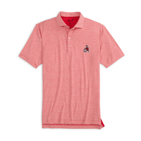 JOHNNIE-O GAMEDAY - UNIVERSITY OF GEORGIA - POLOS RED1 / S VINTAGE DAWGS CLIPPER