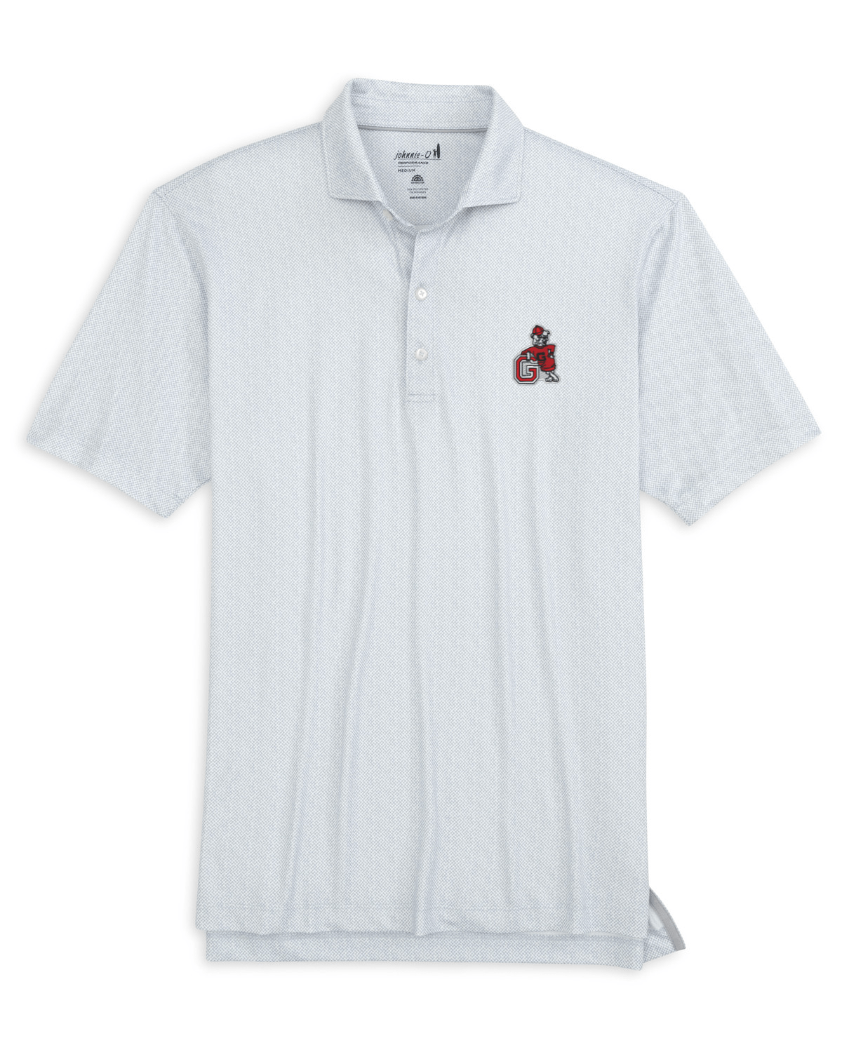 JOHNNIE-O GAMEDAY - UNIVERSITY OF GEORGIA - POLOS Seal / S VINTAGE DAWGS HINSON