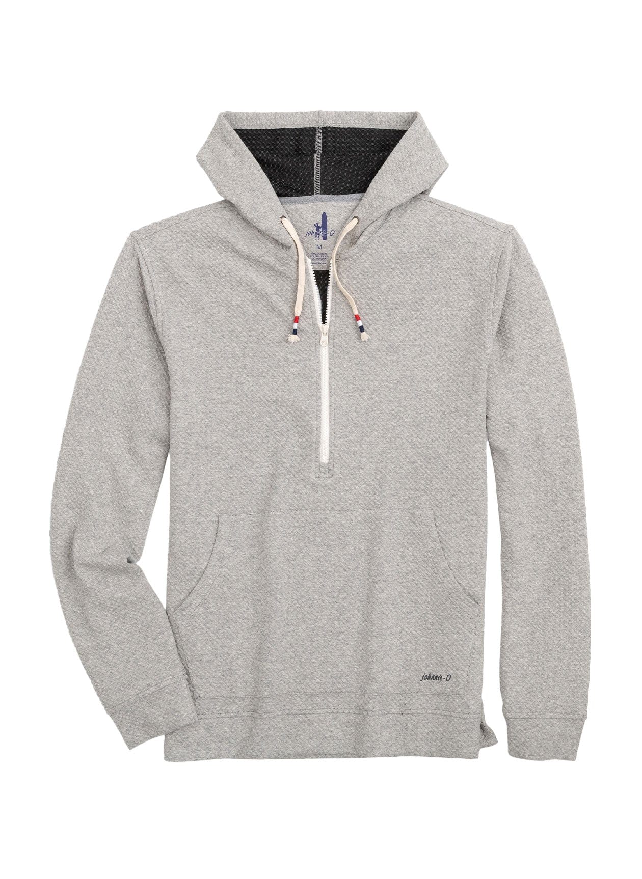 JOHNNIE-O HOODIE LIGHT GRAY L JOHNNIE-O GEORGIE HOODIE