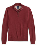 JOHNNIE-O OUTERWEAR - 14 ZIP CINNAMON / S RAYNOR