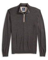 JOHNNIE-O OUTERWEAR - 14 ZIP COCOA / XL RAYNOR