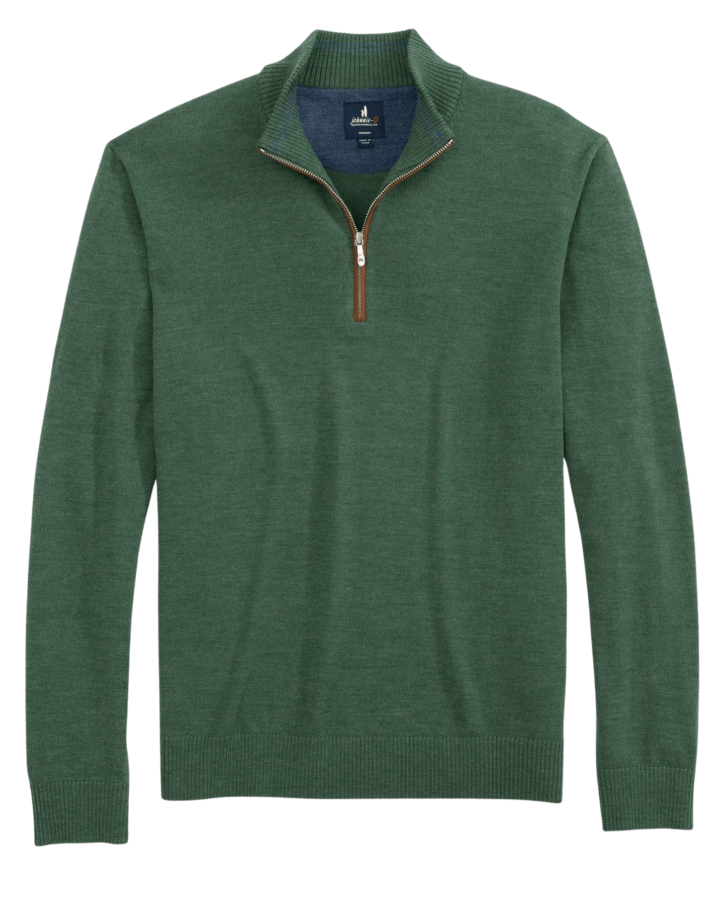 JOHNNIE-O OUTERWEAR - 14 ZIP MOSS / S RAYNOR