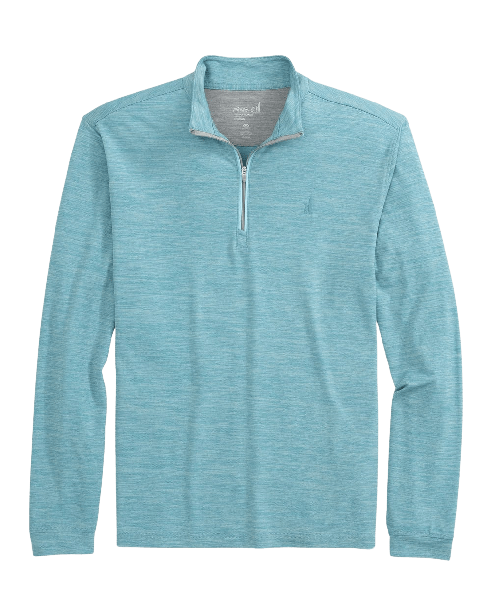 JOHNNIE-O OUTERWEAR - 14 ZIP Peacock / S GLADES 1/4 ZIP