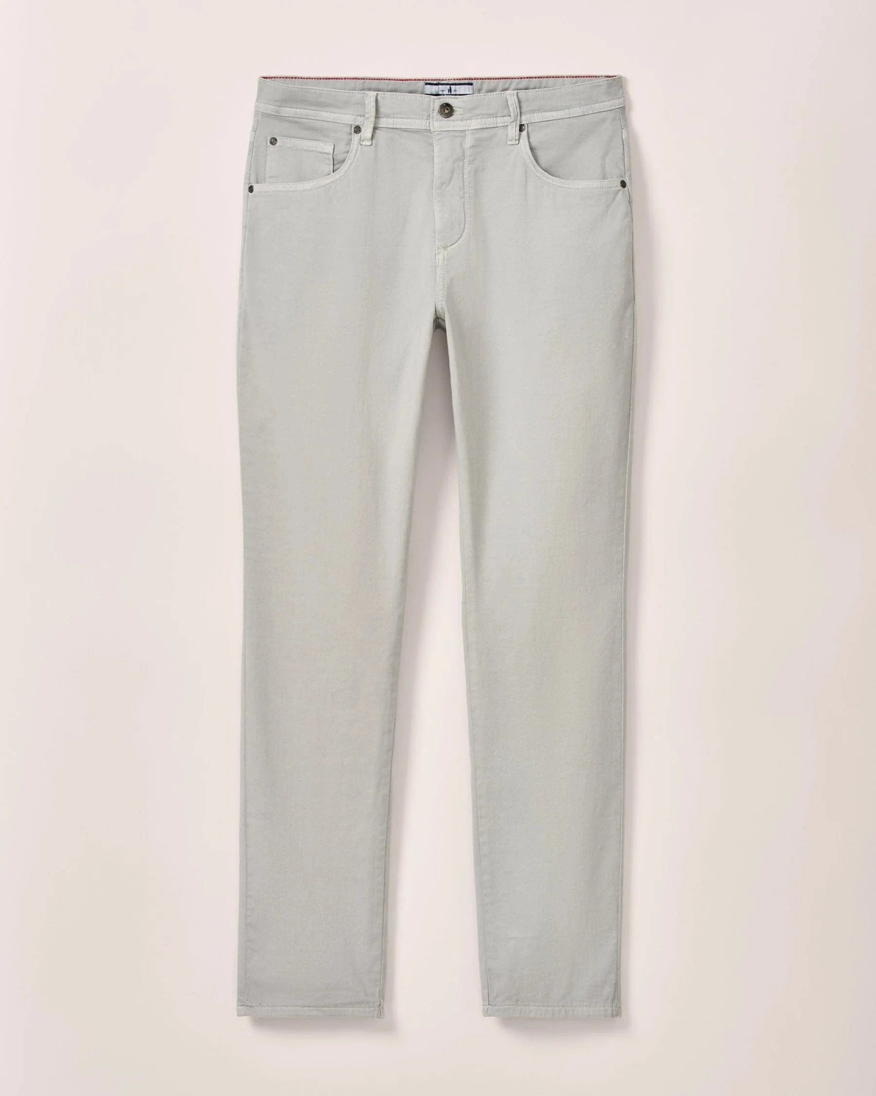 JOHNNIE-O PANTS - FIVE POCKET CHROME / 33x30 Carmel Sateen 5-Pocket Pant