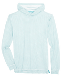 JOHNNIE-O SHIRTS - ATHLEISURE WHITE / M Leland Striped PREP-FORMANCE T-Shirt Hoodie