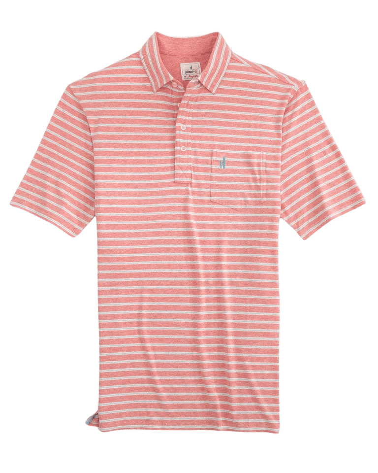 JOHNNIE-O SHIRTS - POLO POMEGRANATE / XL MATTHIS POLO