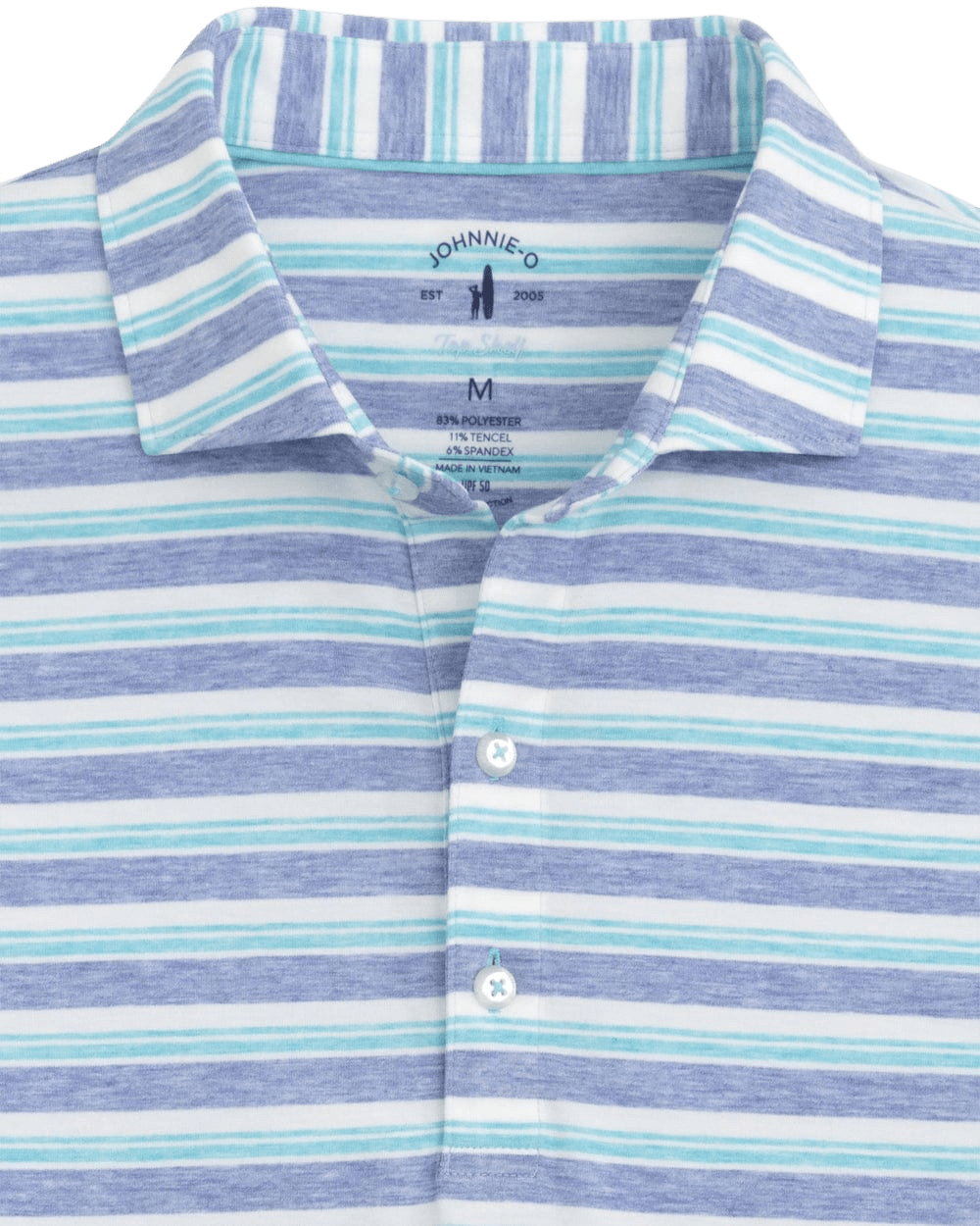 JOHNNIE-O SHIRTS - POLO THIMI STRIPED POLO