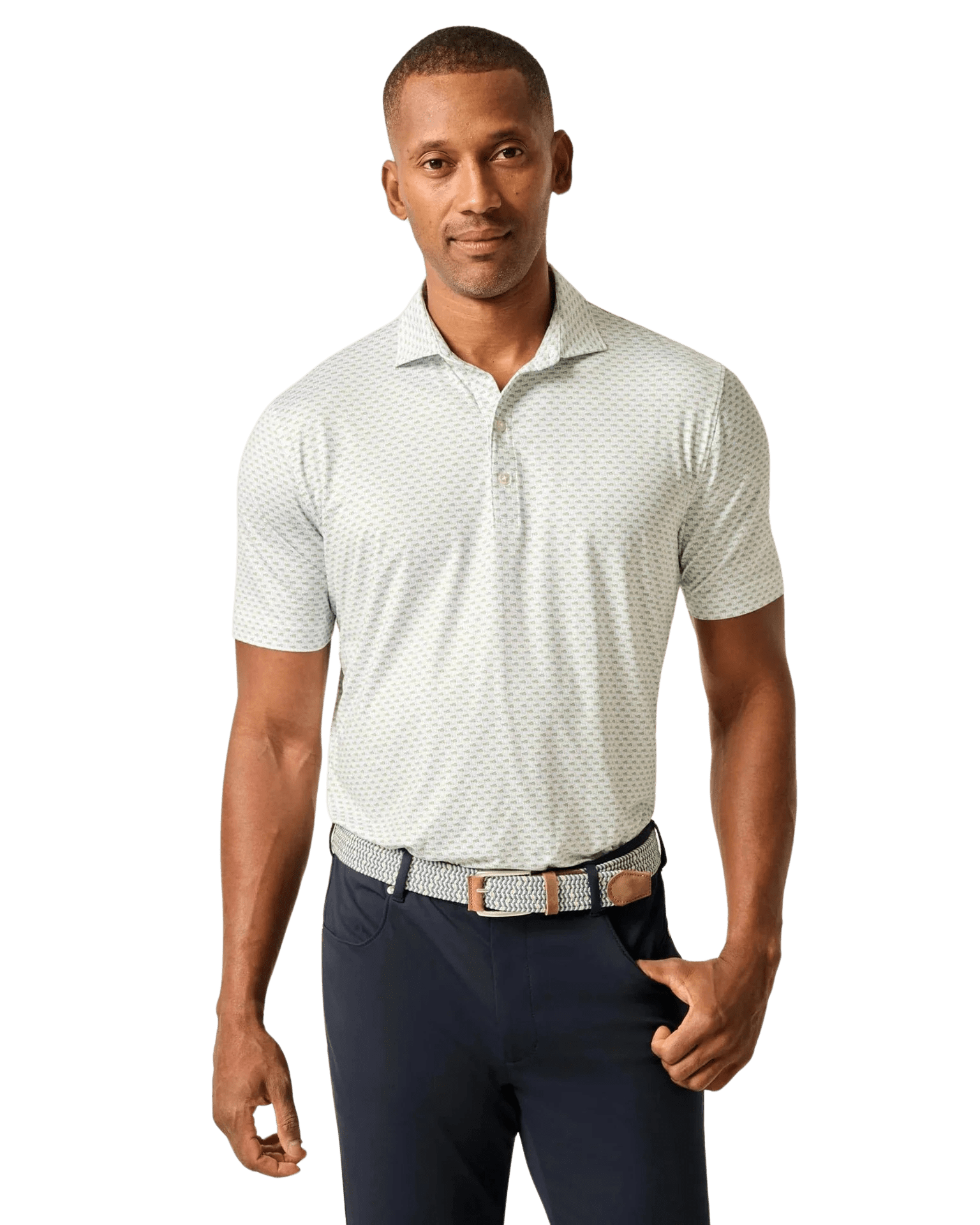 JOHNNIE-O SHIRTS - POLO WHITE / M Johnnie O Mint Julep