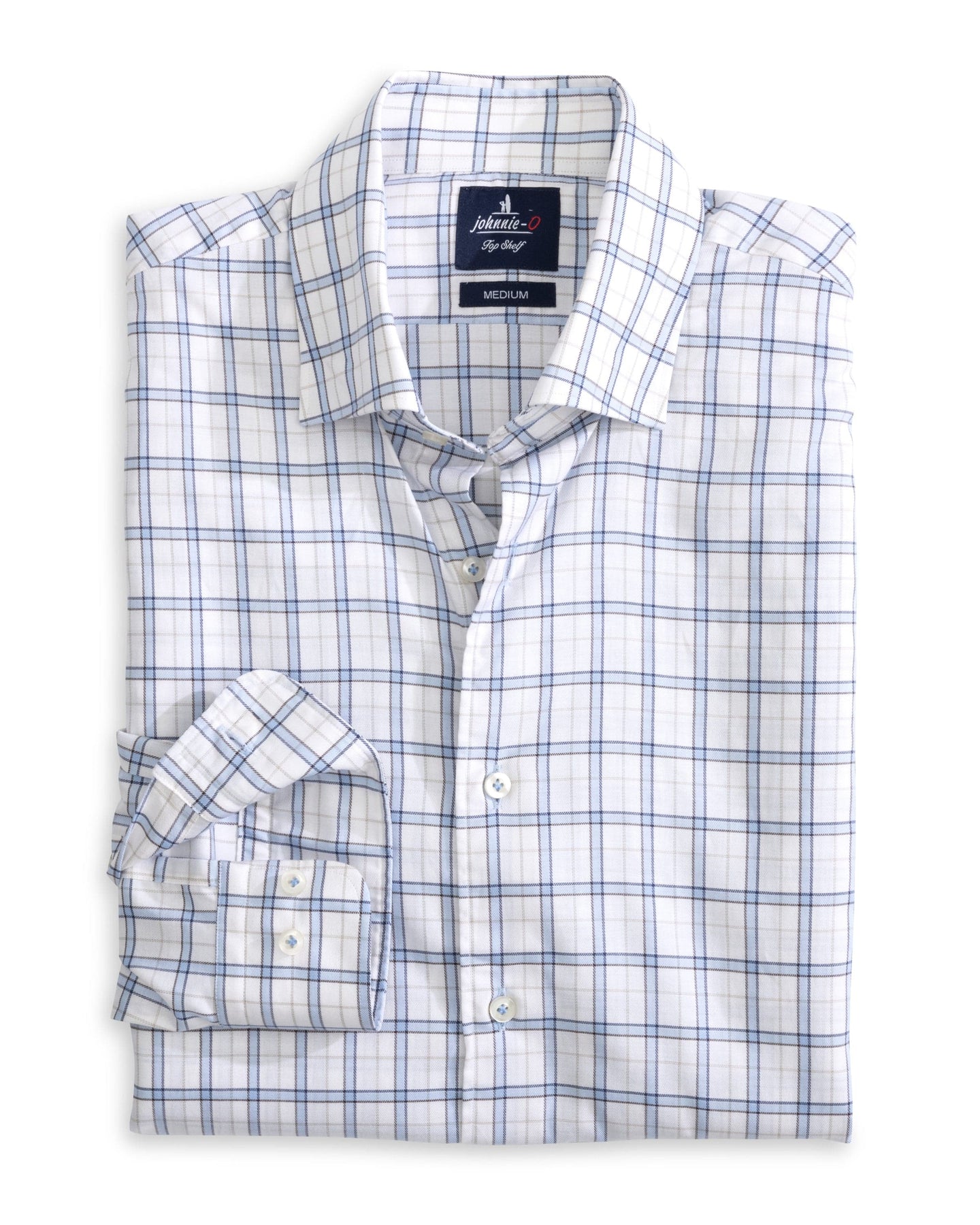 JOHNNIE-O SHIRTS - SPORT SHIRT GULF BLUE / M BEAUMONT