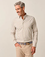 JOHNNIE-O SHIRTS - SPORT SHIRT HAZELNUT / L WESTWOOD