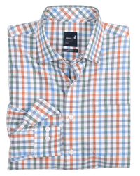 JOHNNIE-O SHIRTS - SPORT SHIRT LAGUNA BLUE (ELIAS) / M JOHNNIE-O SPORT SHIRTS