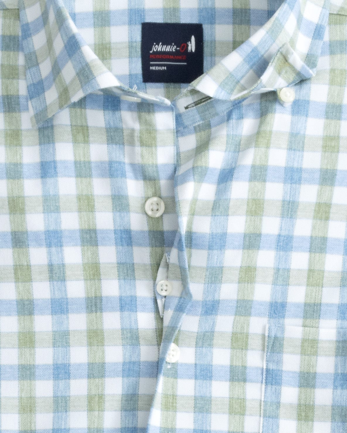 JOHNNIE-O SHIRTS - SPORT SHIRT M / Sequoia Johnnie-O McArthur Sport Shirt