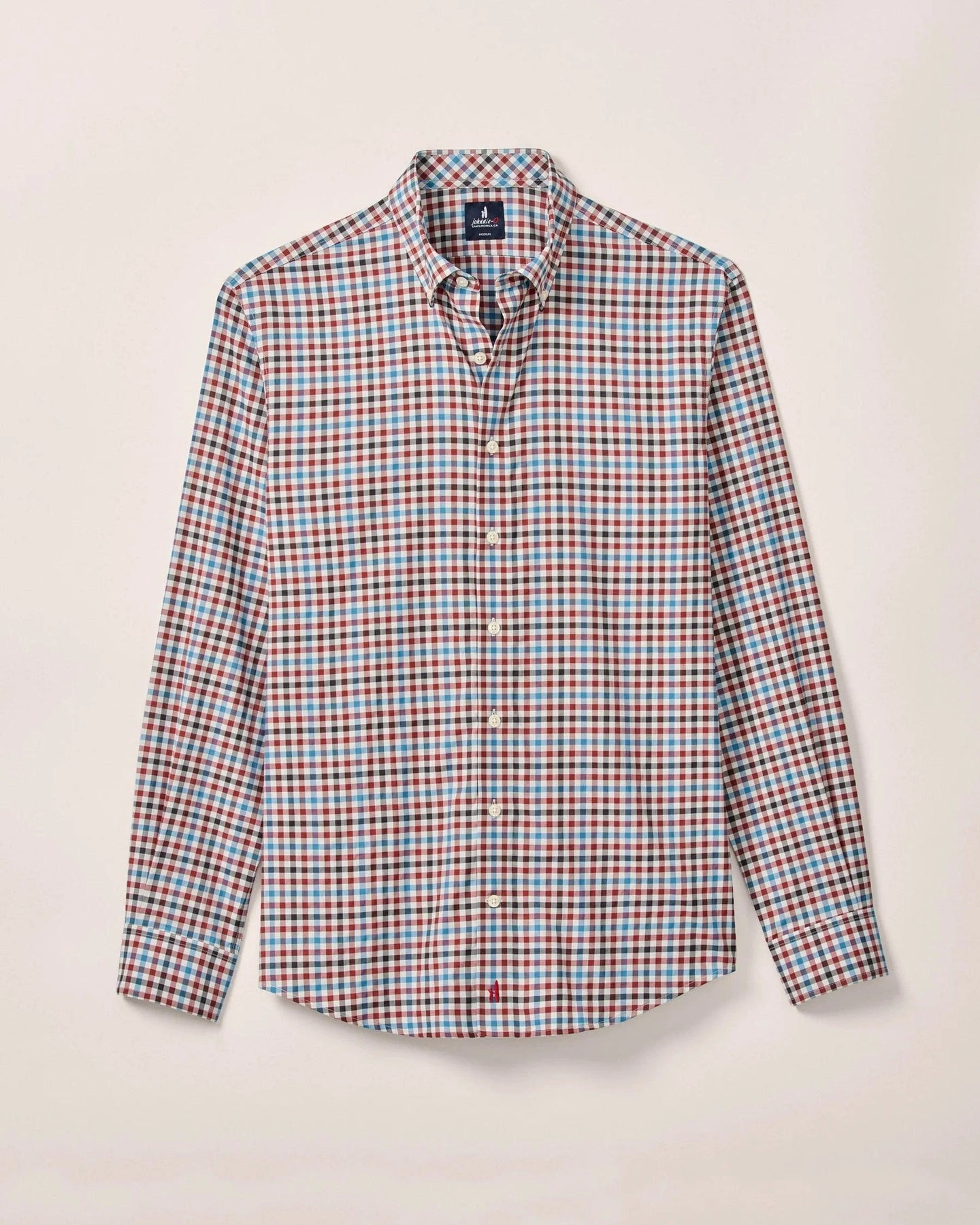 JOHNNIE-O SHIRTS - SPORT SHIRT MALIBU RED / M HARTWICK