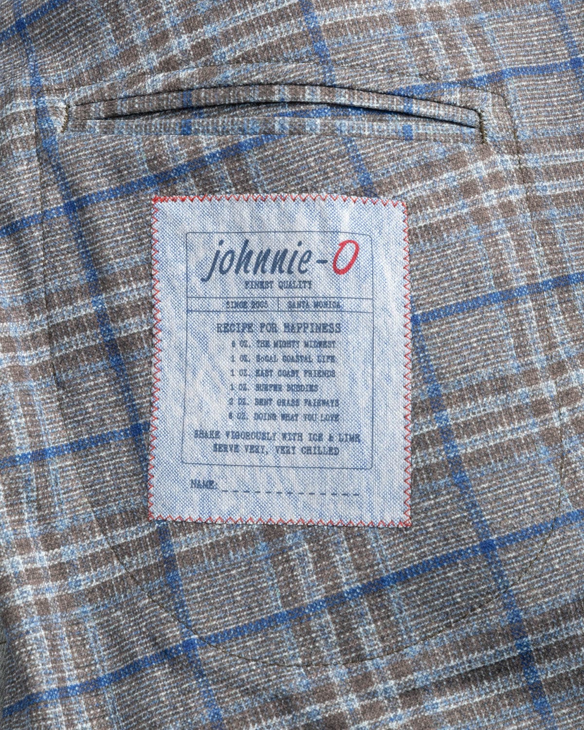 JOHNNIE-O SPORT COAT THURGOOD SPORT COAT