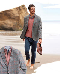 JOHNNIE-O Unclassified GRAY / 42L JOHNNIE-O KIPP SPORT COAT