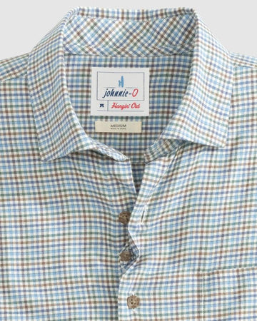 JOHNNIE-O Unclassified LAGUNA BLUE / M JOHNNIE-O METZ SPORT SHIRT