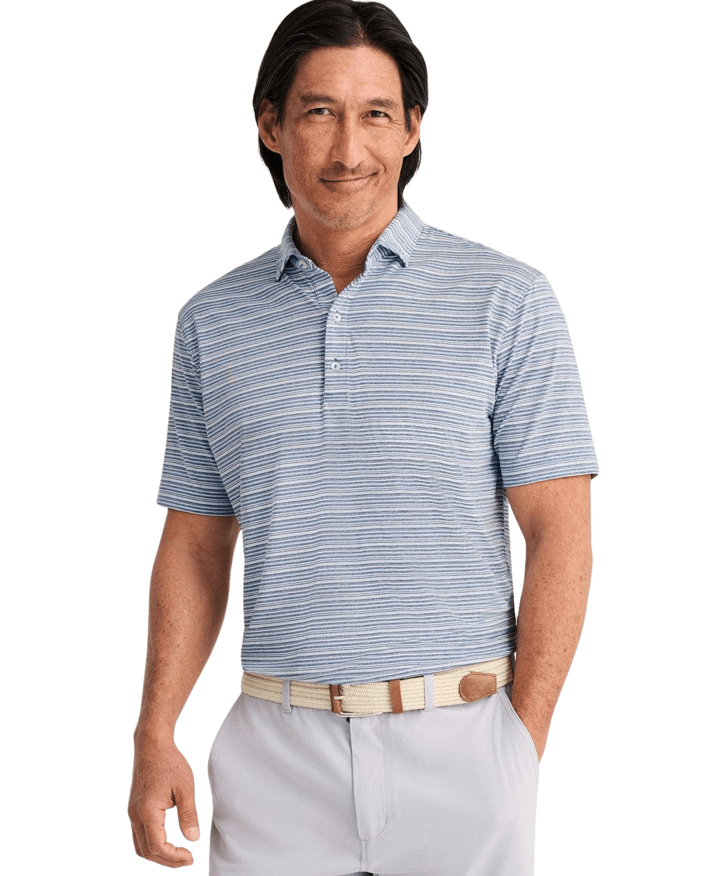 JOHNNIE-O Unclassified RICHIE STRIPED POLO