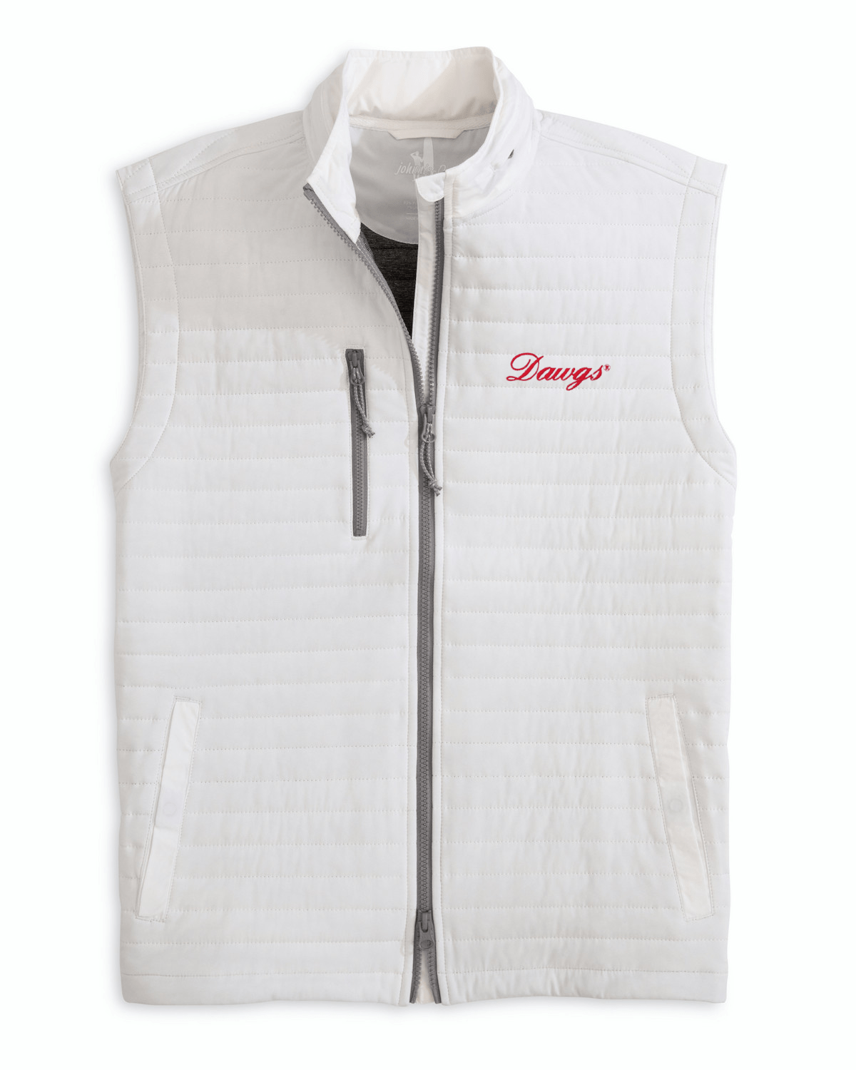 JOHNNIE-O WHITE / M DAWGS CROSSWIND VEST